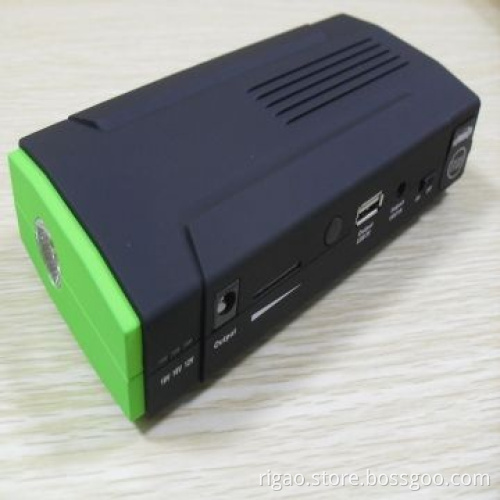 12,800mAh Ultra Portable Lithium-polymer Jump Starter Power Bank Car Kit